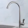 Robinets de cuisine anti-gaspilleur robinets de pulvérisation en acier inoxydable de haute qualité avec un seul levier à eau froide
