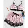 Lingerie erotica a vendita calda con set di pigiama in stile diviso sexy