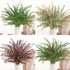 Fleurs décoratives Simulation en plastique Eucalyptus Plantes Branches et quitte la plante verte artificielle de la plante verte artificielle Fake Flower Wedding Decoration