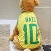 Giubbotto abbigliamento per cani da basket jersey fresco abiti da gatto da pet traspirante cucciolo di abbigliamento sportivo camicia di cotone di moda primavera estate