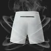 Calças de corredor masculinas esportam roupas de ioga rápida velocidade seca up shorts tênis ginásio bolsões de ginástica calça calça de moletom