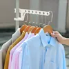 Hangers Hanging Clothes Drying Rack Non-slip Large-capacity Porous Hook Removable Seven-hole Hanger