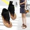 Sandały projektant marki jandal kobiety pokrywa piętę kostki na plażę sandalias mujer płaskie letnie buty kobietę rzymskie sandale