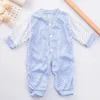 Au printemps, des vêtements de fille nés en été 0 à 3 mois dessin animé mignon tops doux tops à sauts en combinaison baby articles 8 pièces sets bc300 240512