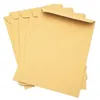 Enveloppe cadeau 50pcs 229x162mm enveloppe de papier kraft vierge classiques clear stylo caisson pour le stockage de lettres commerciales de l'école de bureau