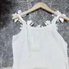 High Quality New Summer Women T-Shirt Solid Slim Top Tess With Hand make Flowers Female Casual Fashion Vest TT01