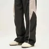 Pantalon masculin Mens Y2K Retro Cargo Pants Hip-Hop Street Clothing Wide Jogger Sports Pantal