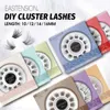 Ложные ресники Easy 9 стиль Diy Cluster Engension Extension 10-16 мм женский макияж искусственный булочка соболя Натуральный ласточки