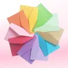 Presentförpackning 30st färgglada kuvert för kort Bank Storage Bag Brights Färgmedlemskap (slumpmässig färg)