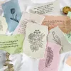 Enveloppe cadeau 30 PCS / PACK MULTIATION PAPIER Rétro Art simple Message d'écriture 6 types