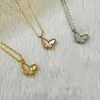 Necklace designer Vanca Luxury Gold Chain Seiko High Original Pure Pure Silver 925 Natural Agate 18K Gold Gold Collar Catena