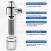 Kitchen Faucets Stainless Steel Tap Filter Anti Scaling Universal Washing Machine Strainer For Household Bathroom Shower Accessories