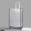 Voller transparenter Gepäckschutzbeschwerdeabdeckung verdicken Koffer PVC Rolling 240429