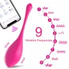 Outros itens de beleza de saúde Toy para adulto 18 App Bluetooth App Remoto Bolas vaginais CLITORISTRILULUTOR VIBRADOR AMO OGOMENTO FEMAN