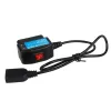 24 timmar Parkeringsövervakning 5V 3A USB -billaddning Kabel Obd Hardwire -kit med switchtråd för Dash Cam Camcorder Vehicle DVR