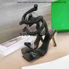 ботинки Bottegaa Wired Entche Women Romman Summer Sandals High на каблуках.