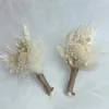Декоративные цветы мини -сушеные цветочные букет бохо свадебное украшение натуральное сохранившаяся пампа трава для приглашений