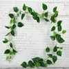 Decorative Flowers 1pcs 2.1m Ivy Simulation Vine Green Plant Home Decoration Shade Strip Artificial