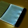 Lampes de table plaque plate LED Livre Light LICTER NIGHT DE VOYAGE PORTABLE DORROCHE DE BURE