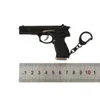1: 3. QSZ92 Typ Semi -legeringsmodellleksak med skalkastning, avtagbar metallprydnad, nyckelringhänge, 7cm, oförmögen att skjuta