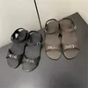 Sandali a nastro a filo da donna cintura con fibbia caviglia alla caviglia di punta rotonda in stile sexy scarpe solide sandalias de plataforma para mujer lusso