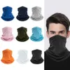 Fashion Face Masks Neck Gaiter Balaclava Bicycle Écharpe perforée Couverture de pêche sportive extérieure chaude 24cmx42cm Q240510