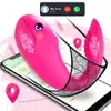 Andra hälsoskönhetsartiklar Bluetooth -app G Spot Vibrator för kvinnor Dildo Clitoris Stimulator Vagina Balls Vibration Love Egg Trosor Toys For Adults T240510