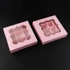 Present Wrap LBSisi Life Pastry Chocolate Paper Box White Pink Hand Baked Mini Cupcake Packaging For Birthday Wedding Parties 10 Piecesq240511