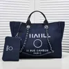10A Casual Fashion Beach Handväska Designer Bag Tote Bag BACK Bag Kvinnors lyxiga stora kapacitet axelhandväskor Klassisk duk väska helg reseväska denim väska