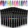 Kits d'art à ongles BIUT Nail Empestation Gel Polirure Set 12 Couleurs Modèle d'estampage Huile UV Gel Vernis Spray Kit d'art None