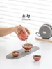 Teaware Sets Express Cup Portable Outdoor One Pot Three Tea Drinking Equipment High End Travel Set And