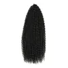 Parrucche Wigs Brasiliani Brasiliani Brasiliani ad alta temperatura Fibra di fibre all'uncinetto Trecce brasiliane Treccia sottili ondulate