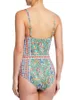 Menas de banho feminina Print Print One Piece Biquíni de maiô 2024 Mulher elegância Arte Luxo Designer de praia de verão Slim Fit Sexy Erótico Termo erótico