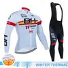 Fans Tops Tees BH Jersey Fahrrad Kleidung Herren Straße Uniform Wollhosen Gel Komplett 2024 Winter Heiße Bib Mtb Tricuta Q240511