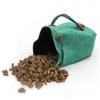 Storage Bags 1 Set Durable Pet Treat Bag Sturdy Dog Snack Large Capacity Walking Feeding Training Pouch Wide Application