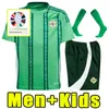 2024 Northern Ireland Soccer Jersey Men Set Kids Kit Uniform 2025 Divas Charles Evans 24 25 Football Shirt Charles Ballard Best Brown Home Away Fans Player Version
