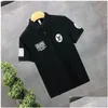 Mens Polos Summer Paris Designer Luxury Lmed Letter Classic Fashion Green Casual Cotlon Complete Drop Drow Apparel Clo Otnt9