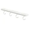 Kitchen Storage 1/2/3PCS Sticking Hook Abs Scalable Domestic Strong Bearing Push-pull Supplies Upside Down Wall Mounted