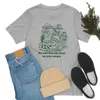 Camisetas masculinas camisetas engraçadas camisetas de cogumelo curto slve slve hippie vintage fungi amante camisa
