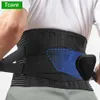 TCARE Sports работает назад Brace поясничной боли в нижней части спины со съемной поясничной прокладкой - Unisex Gym Lumbar Braces для ишиаса Scoliosis 240509