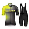 Vêtements Mtb Mtb Scott Cycling Uniform Pantals Man Vêtements d'été Bike Cycle Jersey Spring Sports Set Suit Bicycle Gel 240426