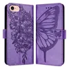 Butterfly Wallet Cases For Samsung M62 M55 M15 X Cover 7 6 5 M34 M54 M14 M52 M32 M53 M33 Iphone SE 4 SE4 PU Leather ID Card Slot Skin Fashion Flower Holder Flip Cover Pouch