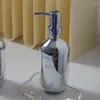 Dispensatore di sapone liquido Spot di shampoo placcato in argento bottiglia Nordic moderna ristorante El ristorante di plastica decorazioni per il bagno di plastica