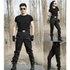 Zwarte tactische militaire broek Heren Casual lading Everyday Working broek Combat Army Sweatpants Men Airsoft Pantalones 240423