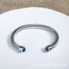 Desginer David Yurma Bracelet Jewelry C Lapis Lazuli電気めっきブレスレットケーブルツイストワイヤー人気