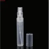 2/3/4 / 5ml Mini bouteille rechargeable vide Clear Plastic Fine Fine Mist Spray Contasseurs pour désinfectant Nettoyer pour désinfection pour la main