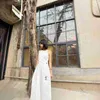 Designer de robes décontractées de base 2024 Été Nouveau CC Women's Wear Wear Simple and Elegant Long for Women YSBS