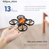 Drones New V8 Mini Drone 4K Camera Professional HD Wide angle Camera WiFi FPV Four Helicopter Hauteur Rétention du drone Helicopter Toy S24513