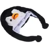 Beretti adorabili cappello animale per peluche in stile da peluche Cappuccetto per bambini per bambini adulti (pinguino)