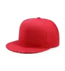 Partyhüte Hip Hop Baseball Cap Sonnenschutzmützen können gedrucktes Logo Stickerei Spleißen Street Dance Hat Farbe Blocking Flat Brim Hatlt972